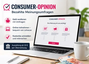 Consumer-Opinion bezahlte Meinungsumfragen