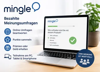 Mingle bezahlte Meinungsumfragen